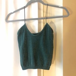 Free People Skinny Strap Crop Top